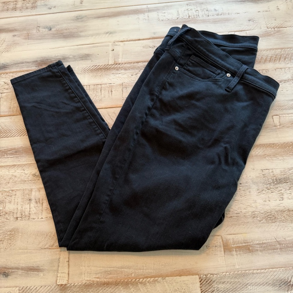 Madewell Women's Black 9” High Rise Skinny Jeans - Picture 4 of 4
